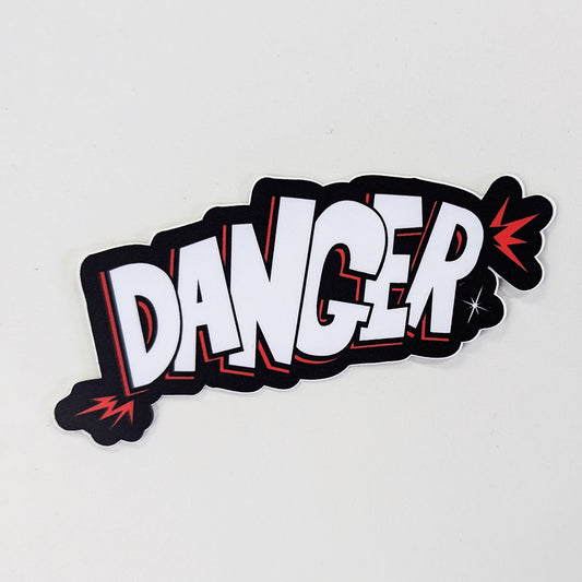 Danger Sticker