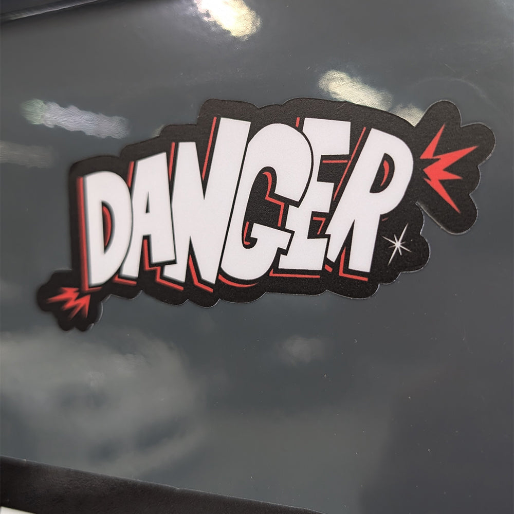 Danger Sticker